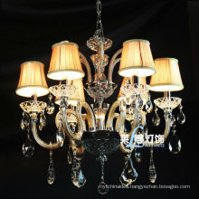 Italian Blown Glass Chandelier Lamps